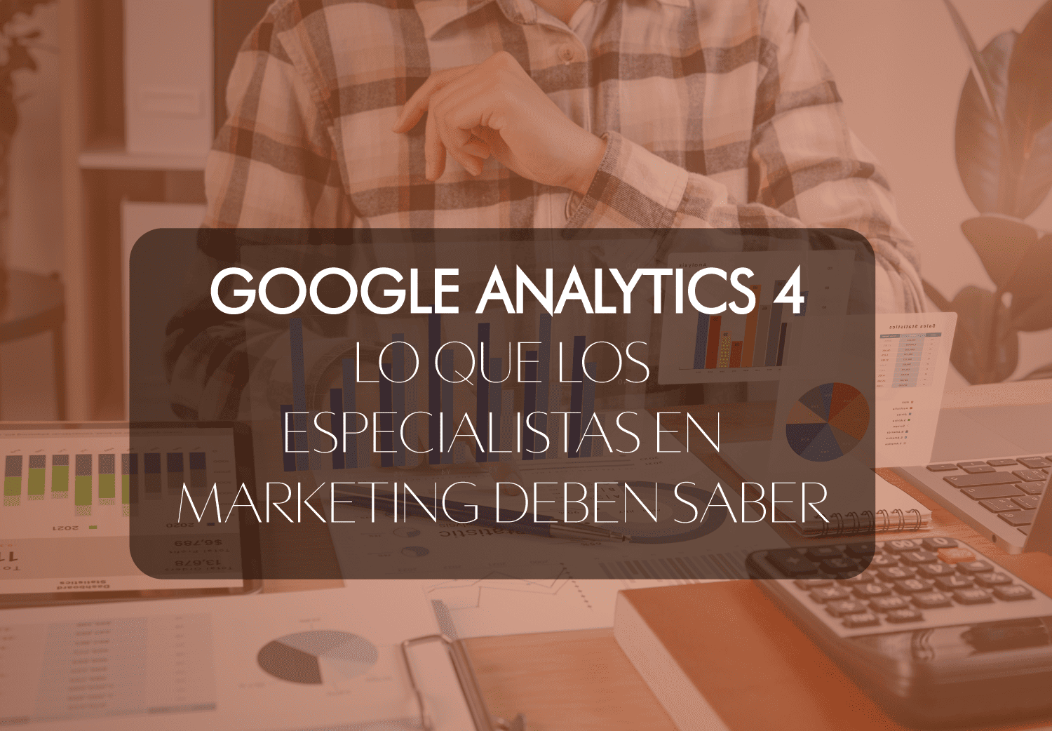 Portada del blog Google Analytics