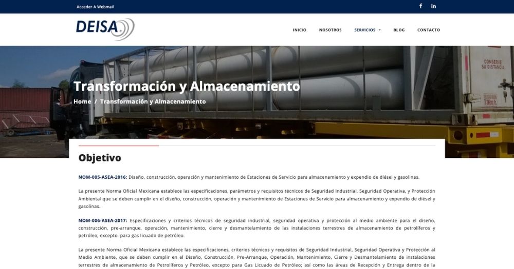 Sitio Deisa Muestra