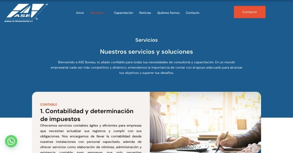 Sitio ASE Boreau Muestra