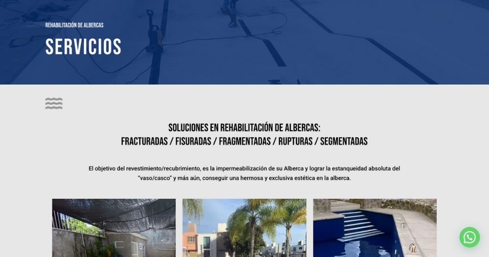 Sitio Atir Albercas Muestra