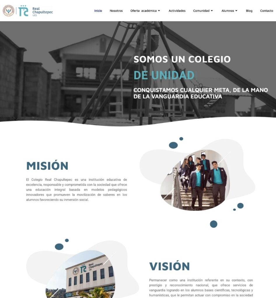 Sitio Colegio Real de Chapultepec
