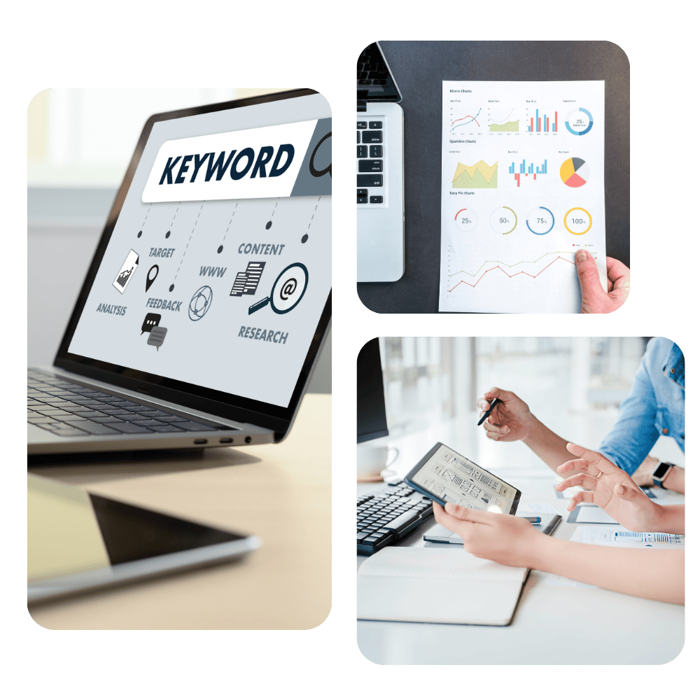 Representación de estrategias para posicionamiento seo