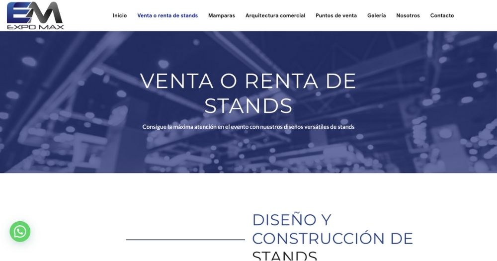 Sitio Expo Max Muestra