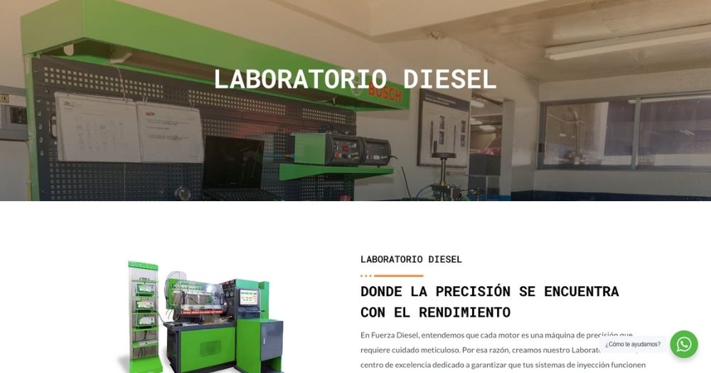 Sitio Fuerza Diesel Muestra
