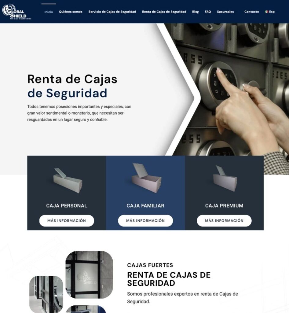 Sitio GlobalShield