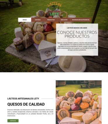Sitio Lácteos Lety