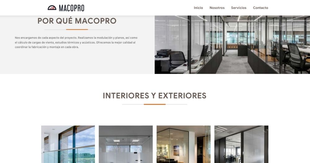 Sitio Macopro muestra