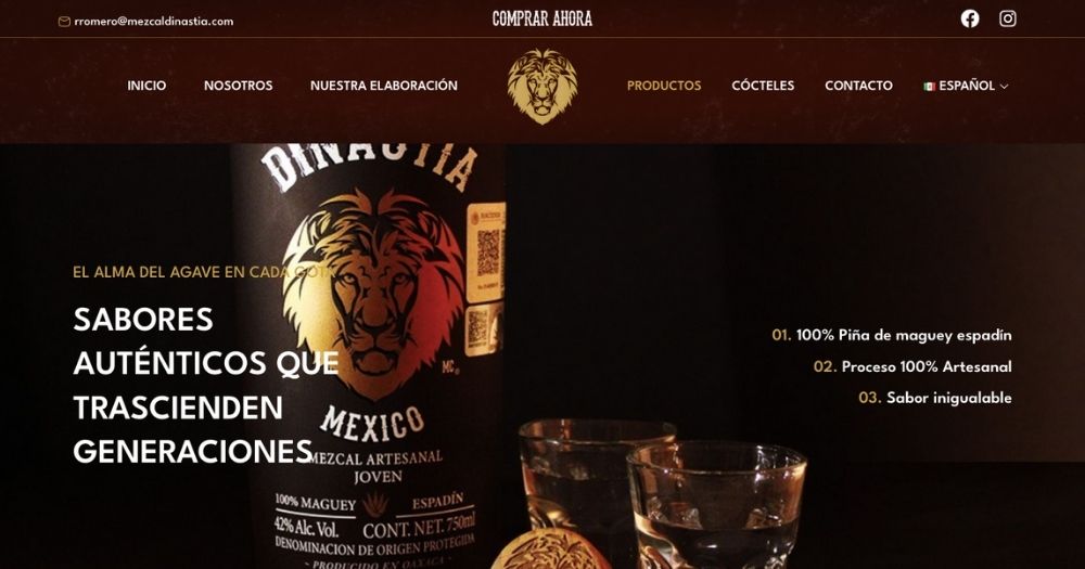 Sitio mezcal dinastia