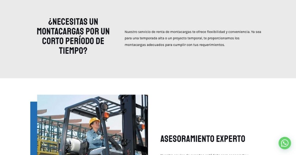 Sitio Montacargas del Poniente Muestra