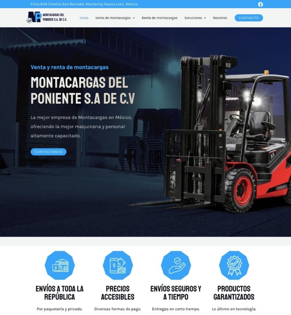 Sitio Montacargas del Poniente