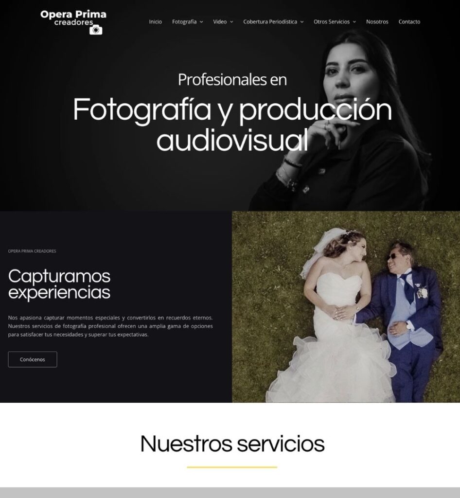 Sitio Opera prima