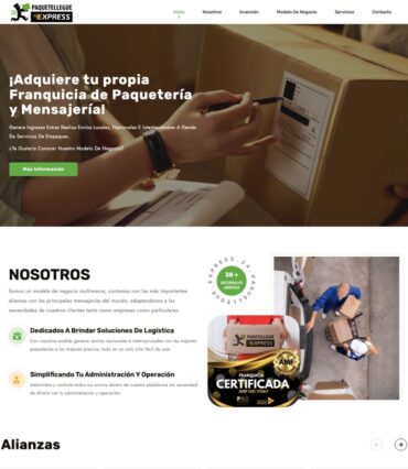 Sitio Paquetellegueexpress