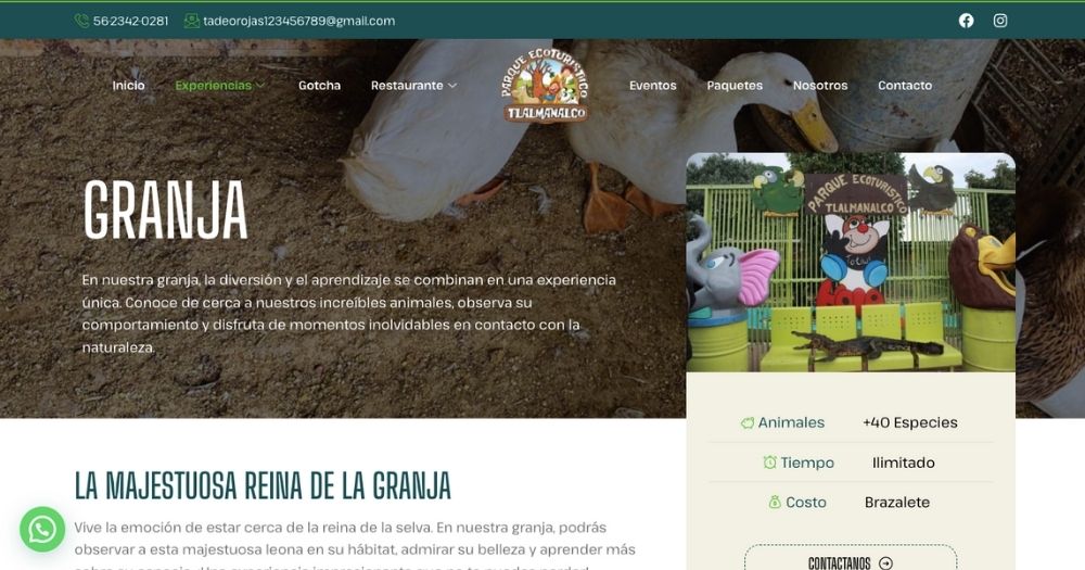 parque ecoturistico tlalmanalco muestra