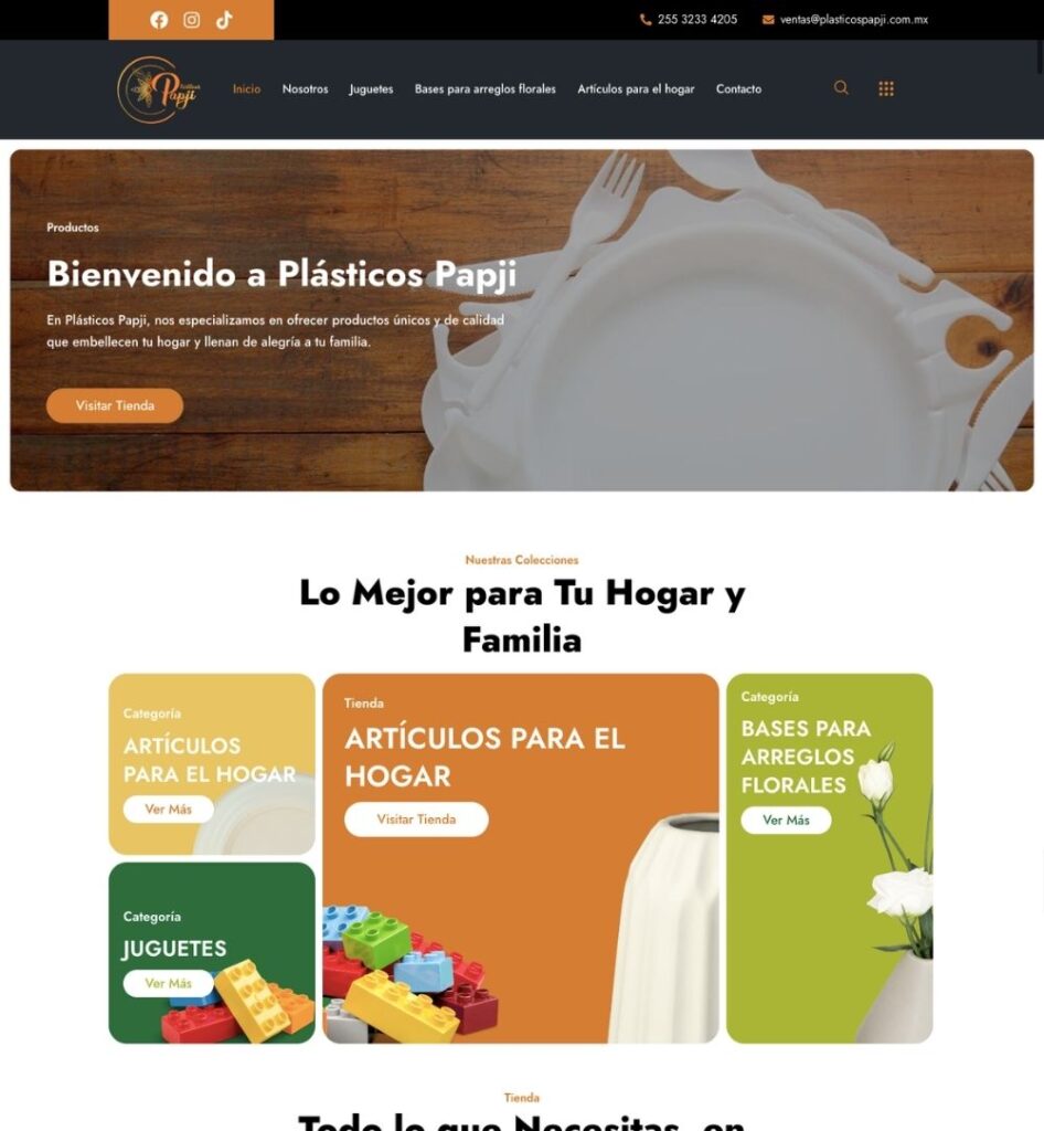 Sitio Plásticos Papji