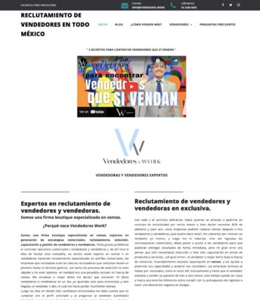 Sitio Vendedores Work