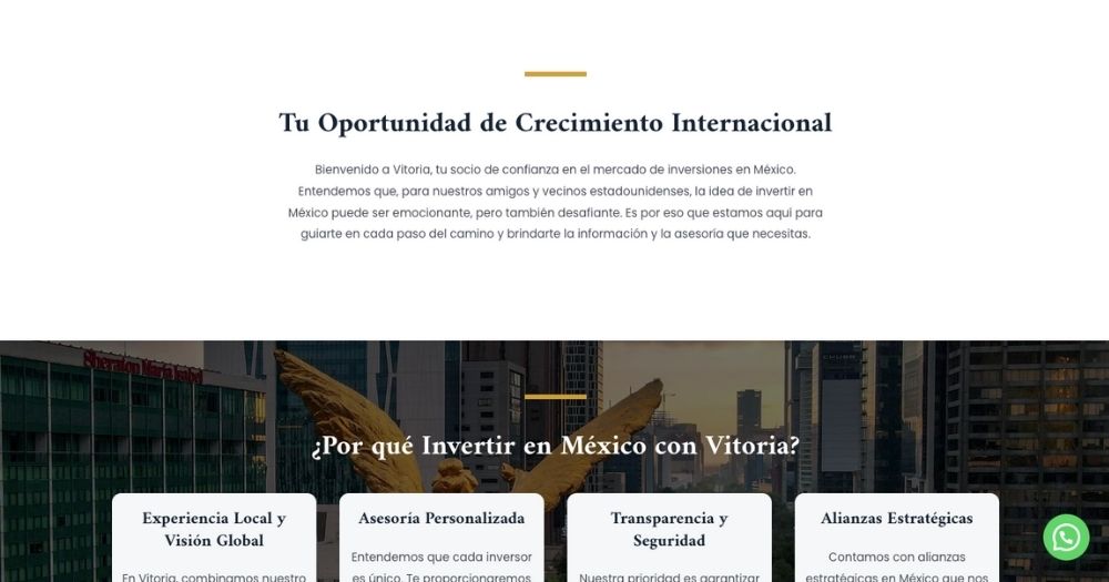 Sitio Vitoria Real Estate Muestra
