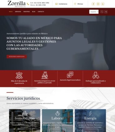 Sitio Abogados Zorrilla